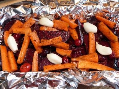 Запеченная в маринаде свекла с клюквой и травами вкуснейшая : Вторые блюда