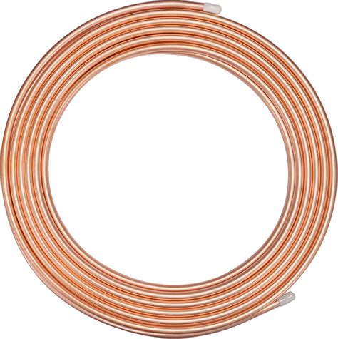 BELLA BAYS 99.9% C12200 Copper Tubing 1/2" OD x 0.444" ID x 50 Ft, ASTM