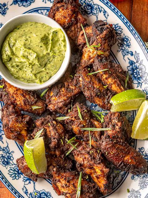 Smoked Jerk Chicken Wings (Electric Smoker Recipe) – Smoke on the Hill