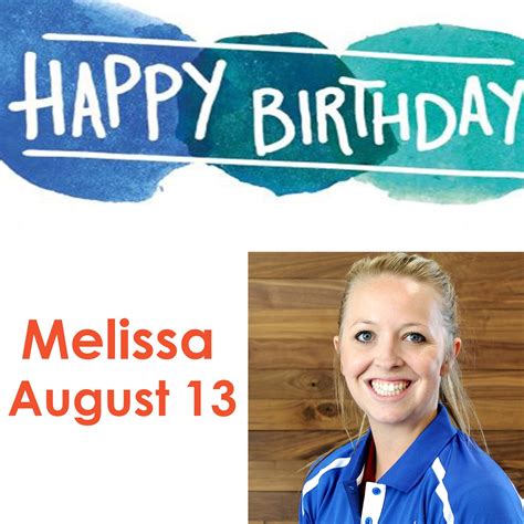 Happy Birthday, Melissa... - Southwest Technical College