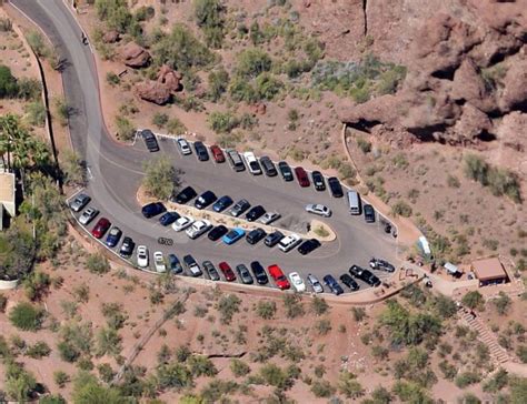 Parking for Echo Canyon - Camelback Mountain Markup and Descriptions