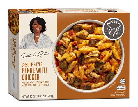 Patti LaBelle Frozen Louisiana Style Penne Pasta with Chicken, 28 oz
