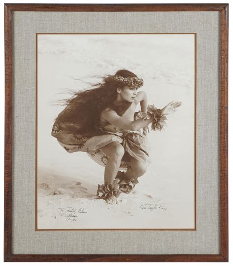 Lot - KIM TAYLOR REECE (20TH C.): HAWAIIAN DANCER