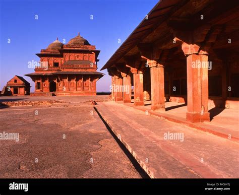 INDIA - FATEHPUR SIKRI PALACE Stock Photo - Alamy