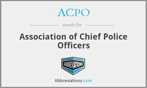 acpo stand