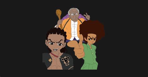 boondocks fan art - Boondocks - T-Shirt | TeePublic