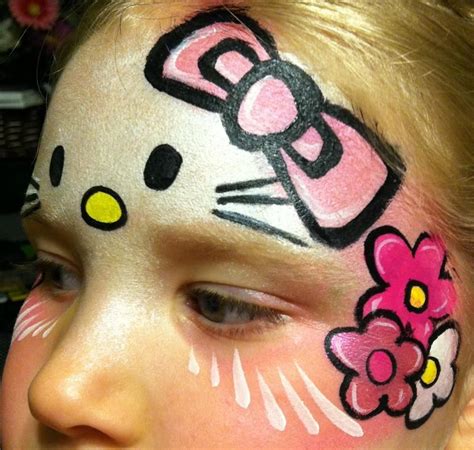 hello kitty face paint easy - Karisa Pyle