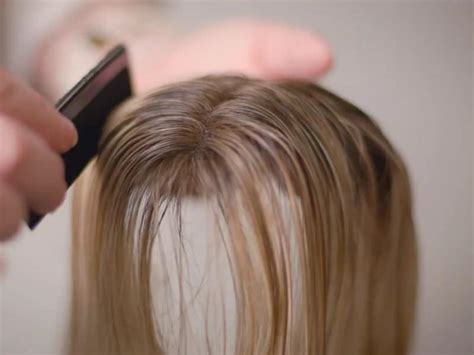 how to wash a hair topper