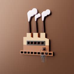 Download 2 3D models from key holder 3d printable listed by 3d_Reality ...