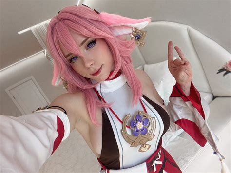 Yae Miko cosplay by me (SweetieFox) : r/YaeMiko