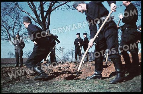 World War II: German Wehrmacht Soldier's Training in Color