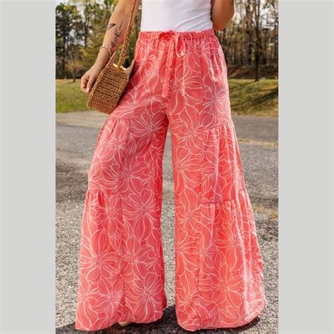 pink floral pants etsy