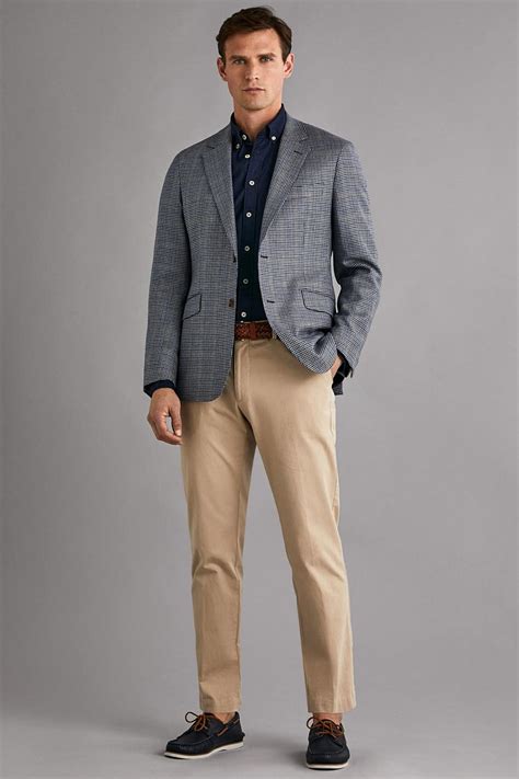 color shoes  wear  khaki pants  blue shirt  melinda