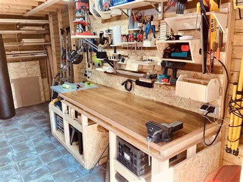 workbench workbench woodworking shop projects woodworking storage
