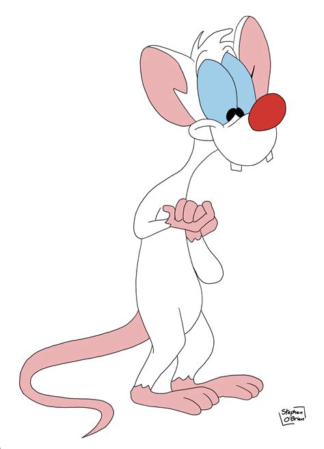 Pinky from Pinky and the Brain. by StephenOBrien666 on DeviantArt