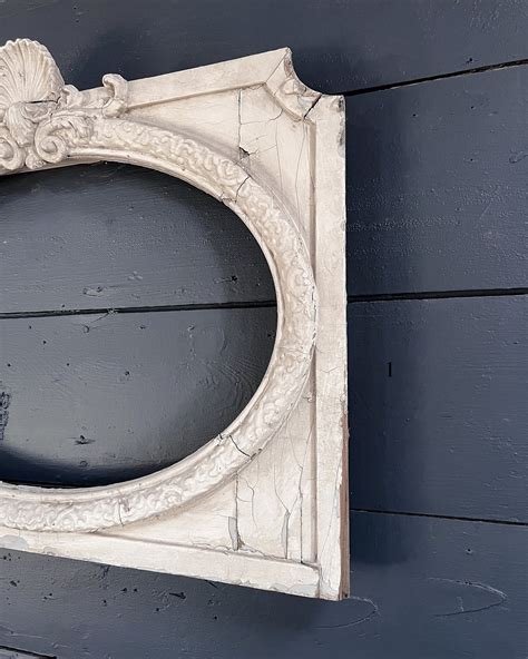Salvaged Decorative Oval Window Frame — East End Salvage