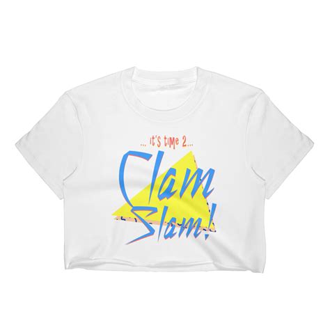 Clam Slam | Clam Slam Crop Top