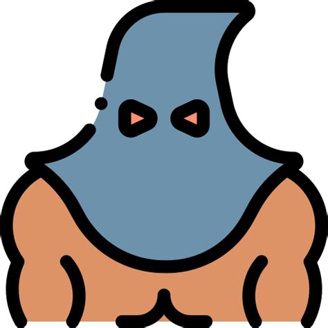 executioner detailed rounded lineal color icon