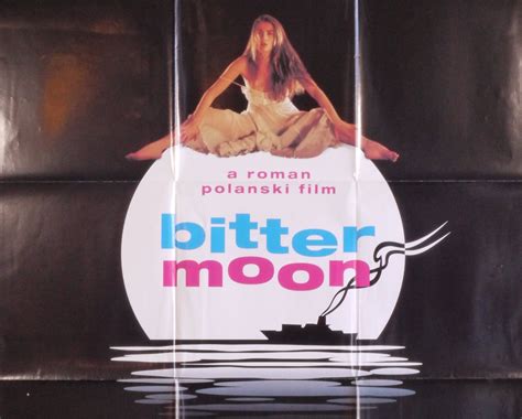 Bitter Moon-an Original Vintage Movie Poster for Roman Polanski's