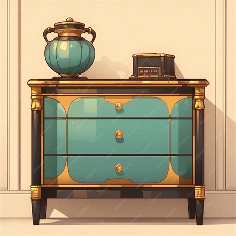 Premium Vector | Antique Furniture Sold at an Auction House