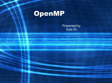 openmp powerpoint    id