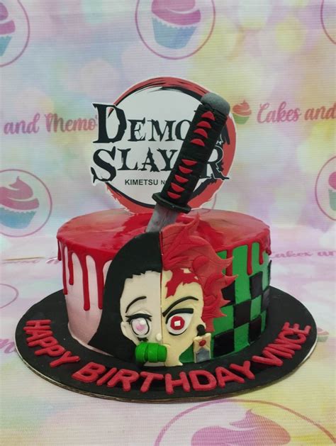 Demon Slayer Cake - 1109 – Cakes and Memories Bakeshop