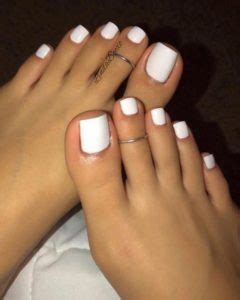 Esmalte Branco No Pé - Esmalte Branco: +62 Unhas Lindas e Dicas de Como Aplicar!