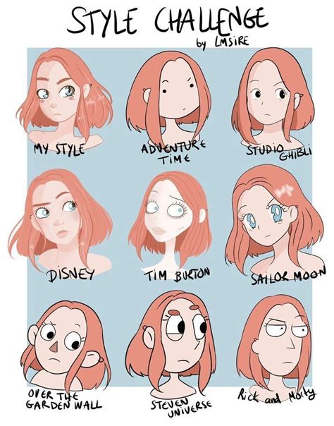 pin   studio  portreti cartoon style drawing art style