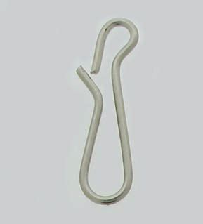 large hook rawsilvergold bluebird chain  findings