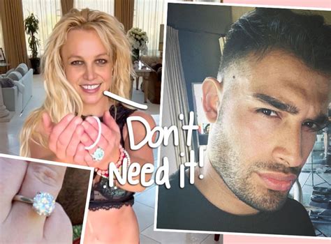 Britney Spears Replaces Sam Asghari's Wedding Ring With WHAT? - Perez ...