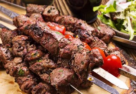 Greek Lamb Kebabs - Brenda Gantt