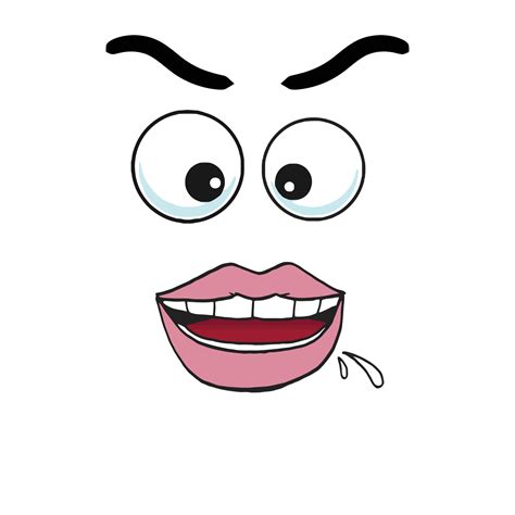 Silly Spitting Face Illustration 4730185 Vector Art at Vecteezy
