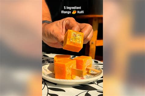 mango season indulge  mango ice kulfi  saransh goilas recipe