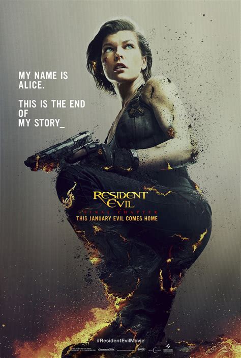 Resident Evil: The Final Chapter (#5 of 19): Mega Sized Movie Poster