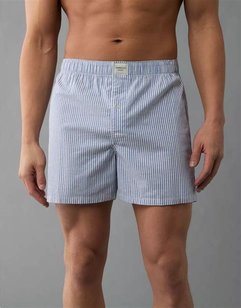 aeo mens plaid stretch boxer short ae