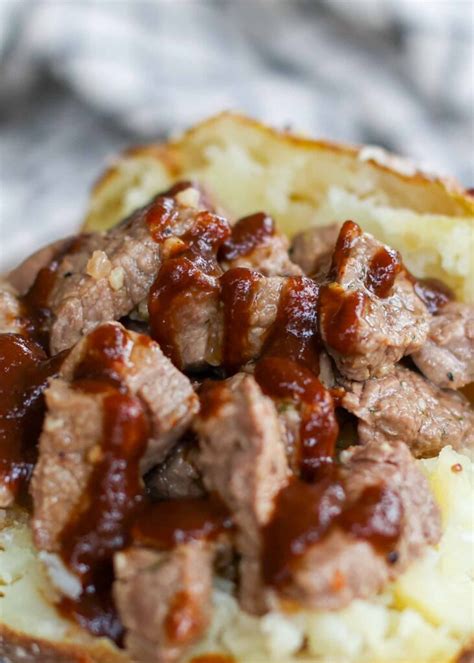 Loaded Steak Baked Potato - Vegetable Recipes