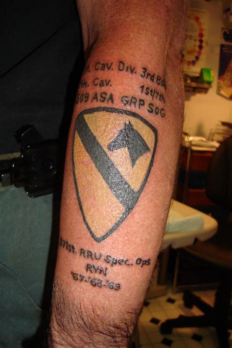 10+ Army Cavalry Scout Tattoos For You | Rianna Tattooopolis