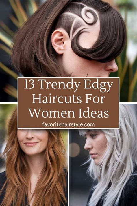 trendy edgy haircuts  women ideas favorite hair styles trendy