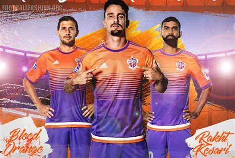 FC Pune City 2017/18 adidas Home and Away Kits - FOOTBALL FASHION