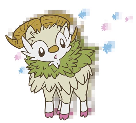 shiny skiddo by Snagglebun on DeviantArt