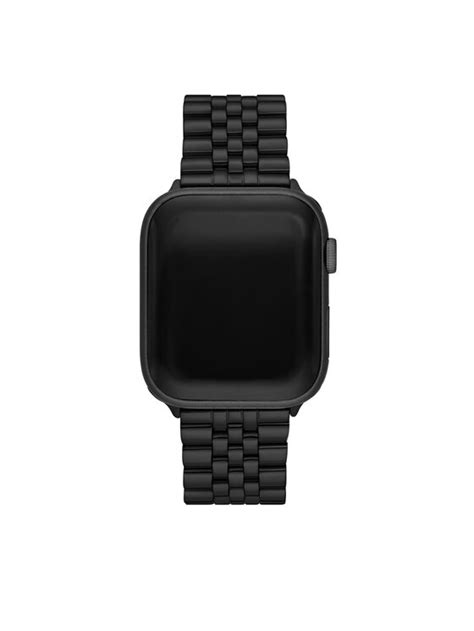 Michael Kors Сменяема каишка за часовник Apple Watch MKS8056E Черен ...