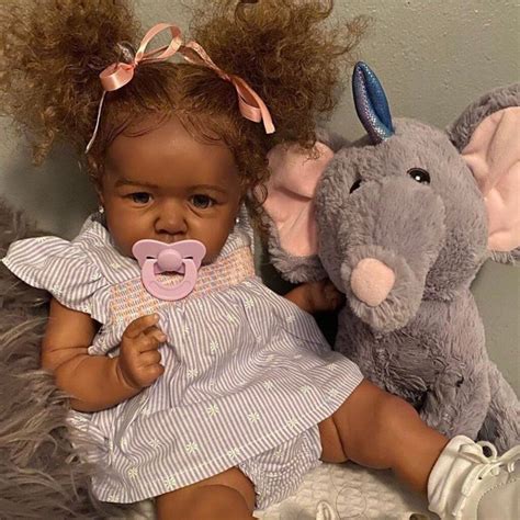 African American 12'' Handmade Vivienne Reborn Baby Doll Girl | Reborn ...