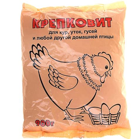 Крепковит, 900 г для кур, уток, гусей/Кормовая добавка/Для с/х птиц ...