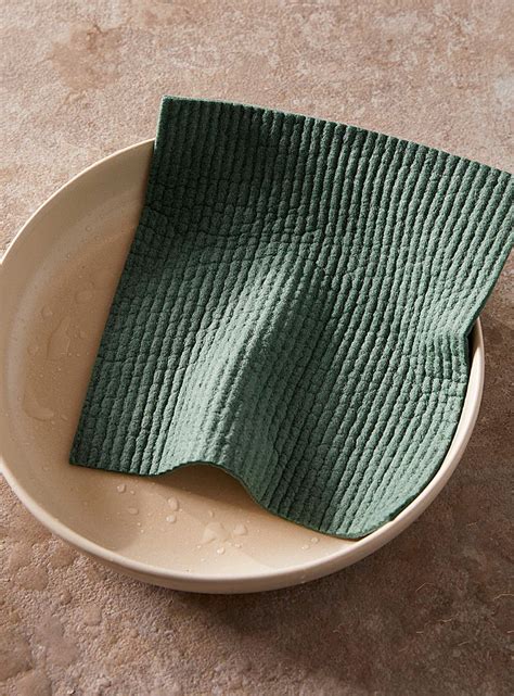 Sage green sponge cloth | Danica | | Simons