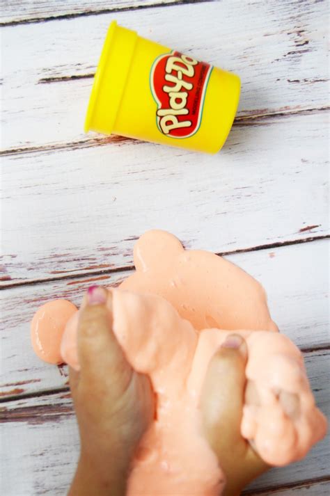 how to make play doh out of slime
