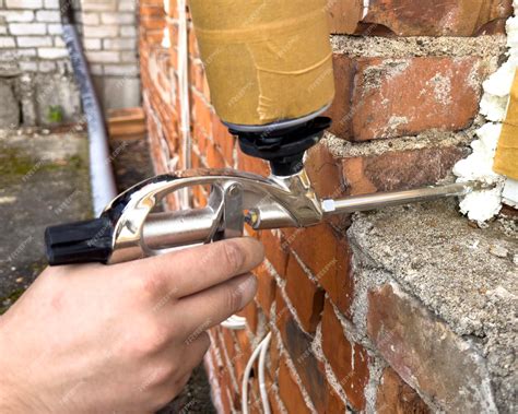 Premium Photo | Window installation the process of insulating windows