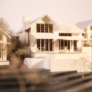 Architectural Model Custom 1/100 Scale Personalized Wooden Miniature of ...