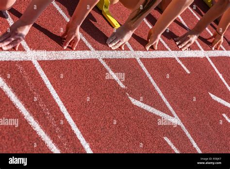 starting position    stock photo alamy