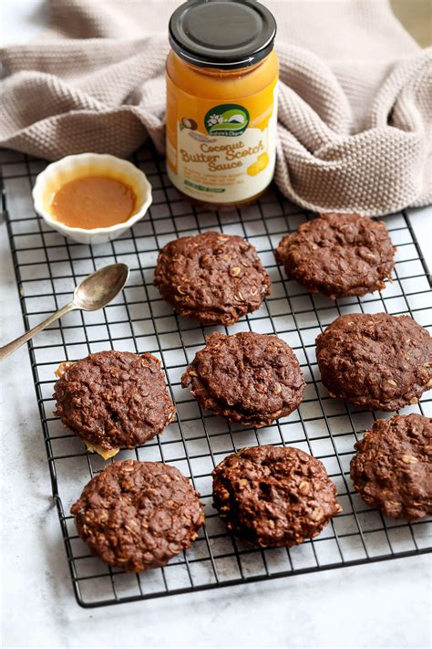 Vegan Caramel Filled Chocolate Cookies - Nadia's Healthy Kitchen