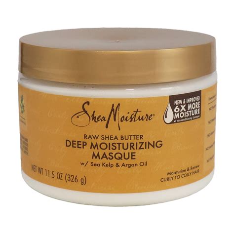 SheaMoisture Raw Shea Butter Deep Moisturizing Treatment Masque, 11.5